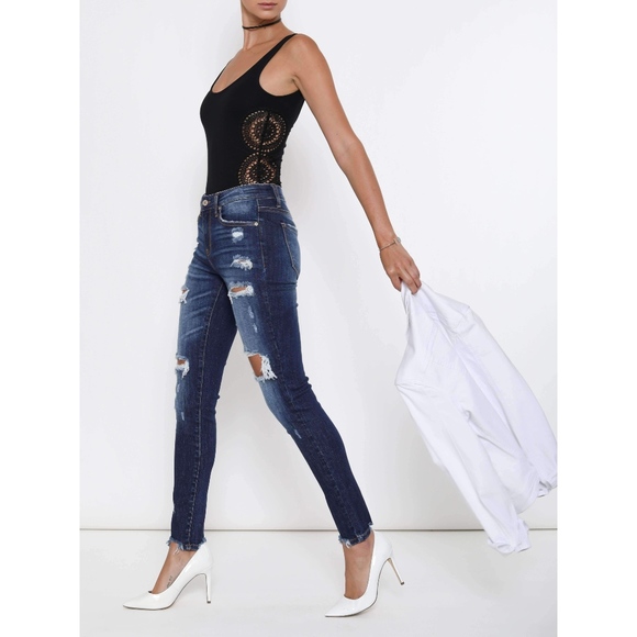 HAYDEN Distressed Skinnies - Picture 3 of 6